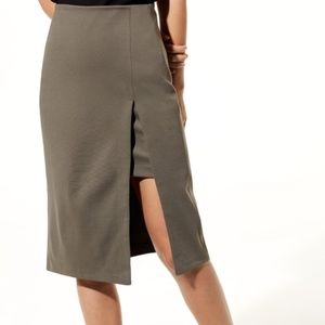 Babaton Kumar bodycon slit skirt